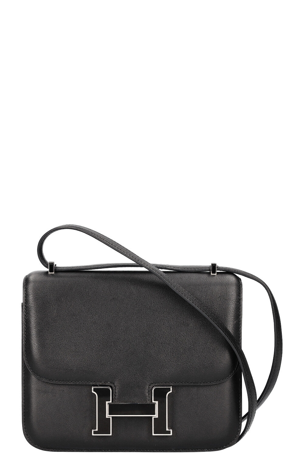 HERMES Constance Bag 18 Enamel H Closure Swift Black – REAWAKE