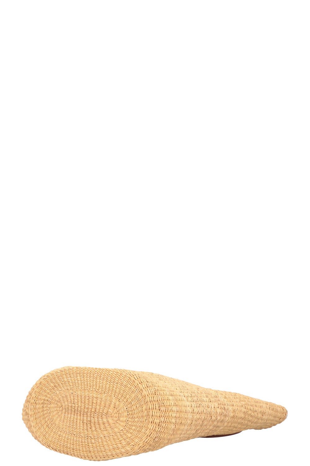 LOEWE Sac panier moyen en raphia Beige