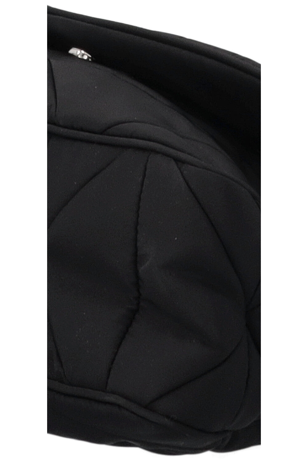 PRADA Quilted Crossbody Bag Nylon Black