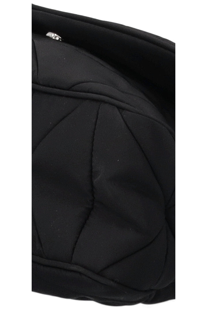 PRADA Quilted Crossbody Bag Nylon Black