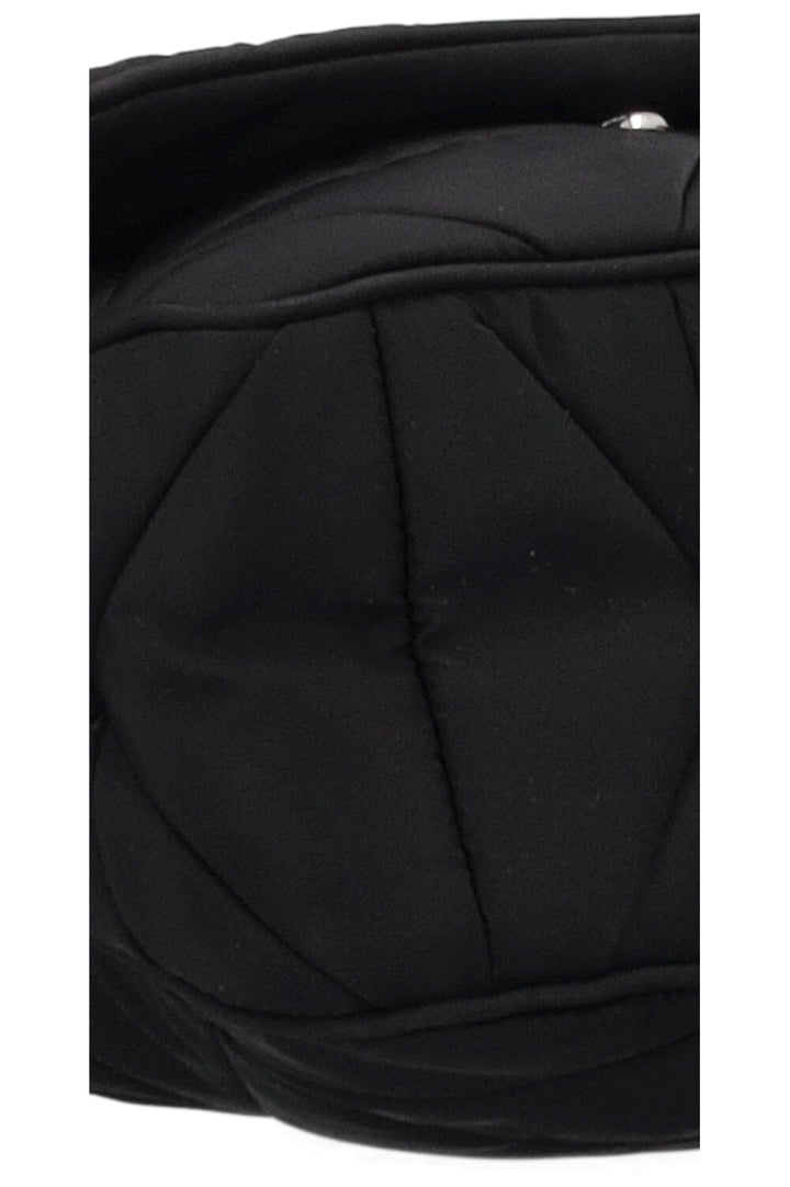 PRADA Quilted Crossbody Bag Nylon Black