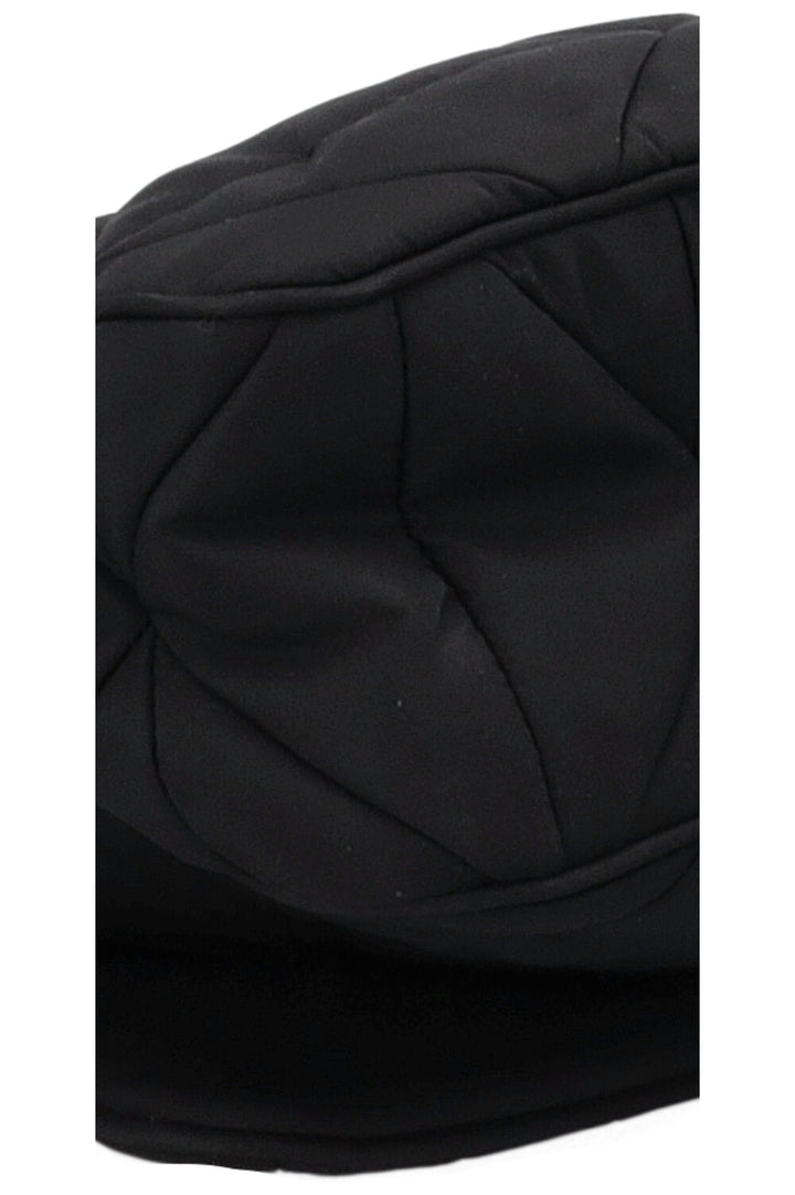 PRADA Quilted Crossbody Bag Nylon Black