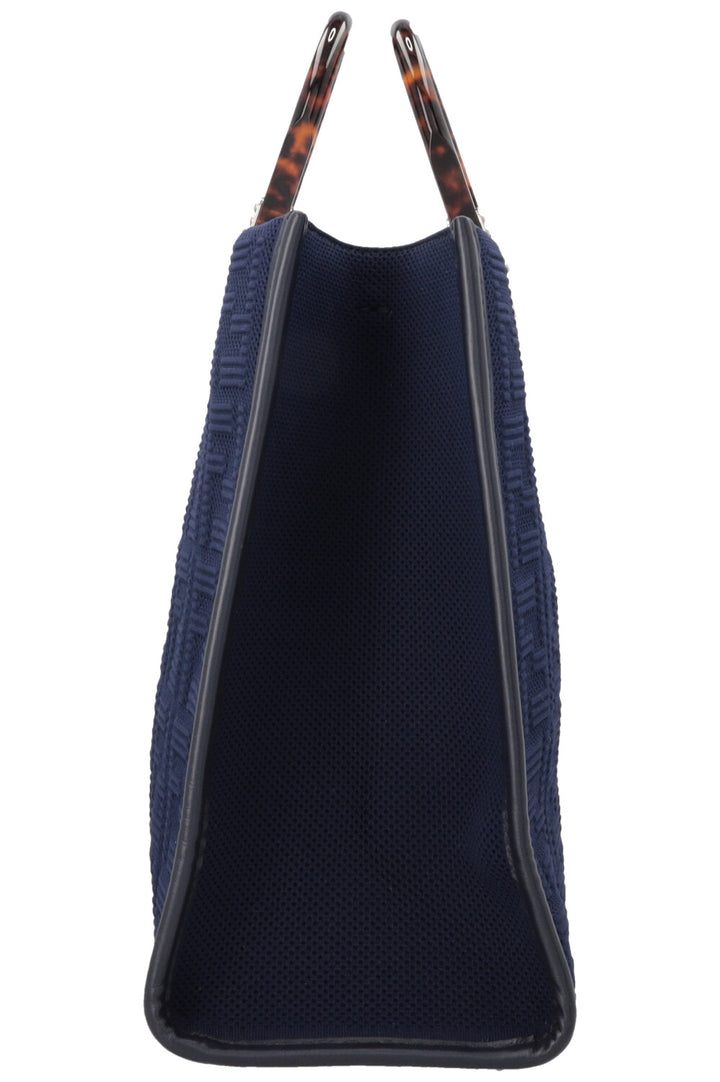 FENDI Medium Sunshine Tote Jacquard Navy