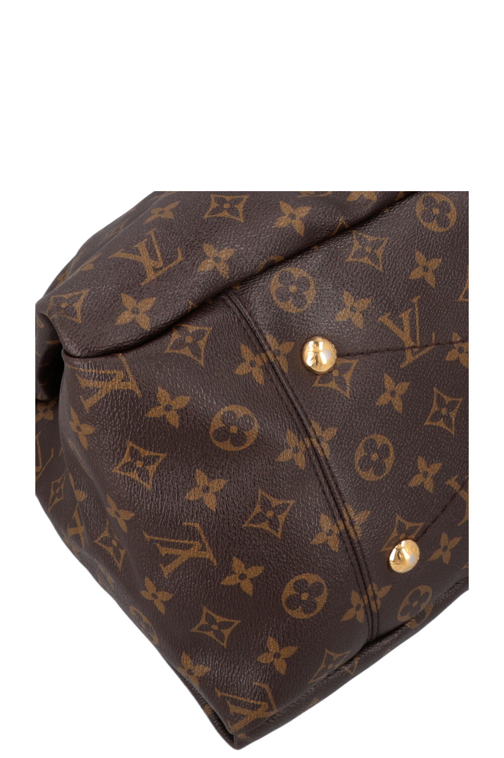 LOUIS VUITTON Artsy MM Hobo Bag MNG Canvas