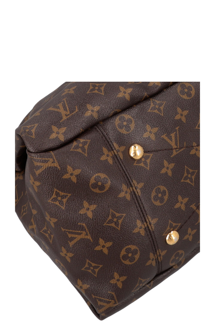 LOUIS VUITTON Artsy MM Hobo Bag MNG Canvas