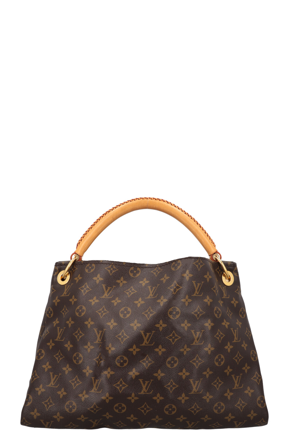 LOUIS VUITTON Artsy MM Hobo Bag MNG Canvas