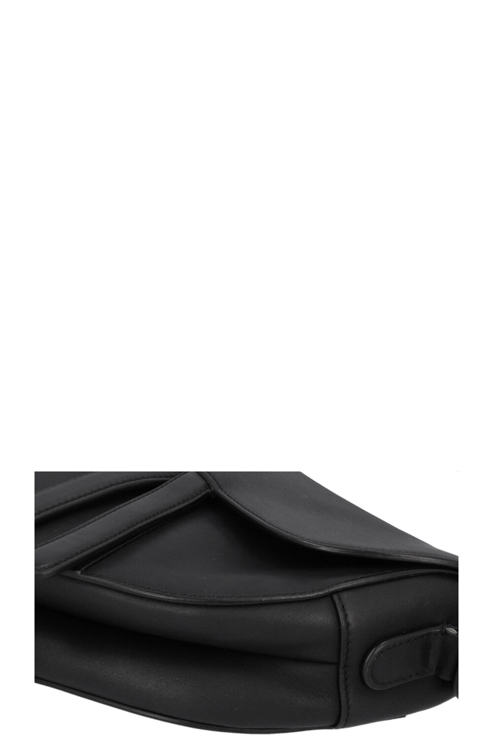CHRISTIAN DIOR Saddle Shoulder Bag All Black