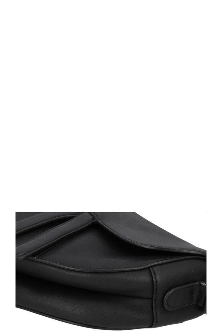 CHRISTIAN DIOR Saddle Shoulder Bag All Black