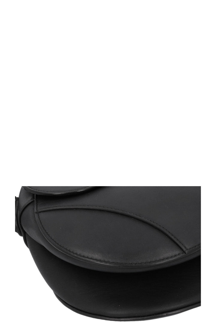 CHRISTIAN DIOR Saddle Shoulder Bag All Black