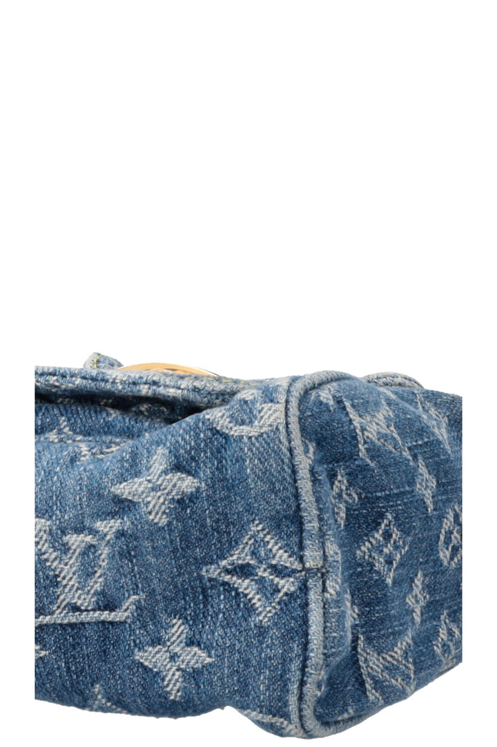 LOUIS VUITTON Nano Speedy Monogram Denim MNG
