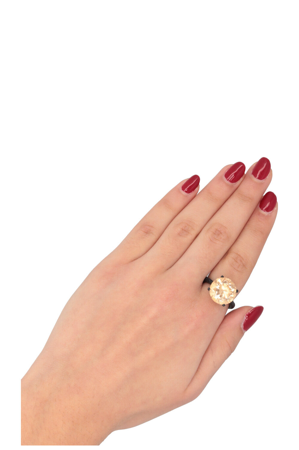 Bague BOTTEGA VENETA en cristal intrecciato