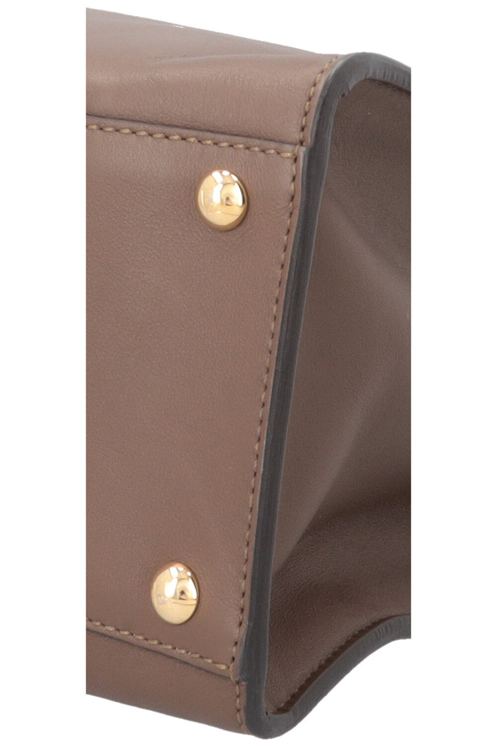 Sac FENDI Peekaboo X-Lite Medium marron