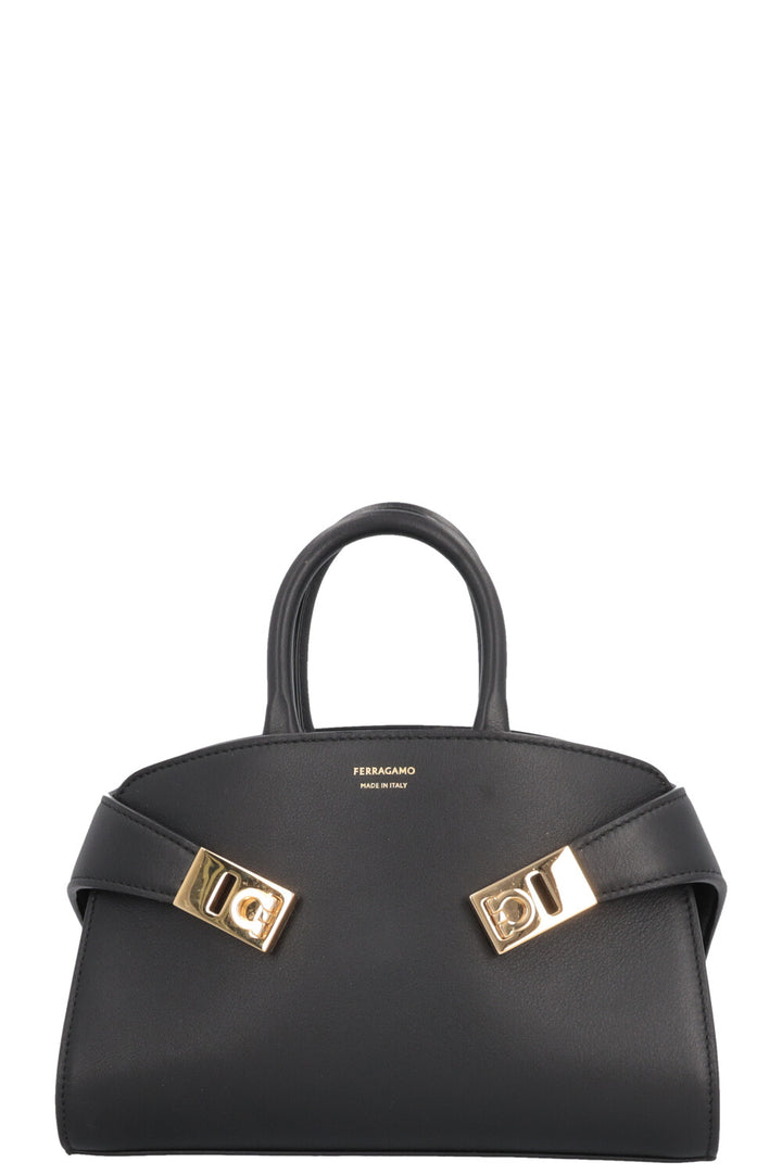 SALVATORE FERRAGAMO Hug XS Bag Black