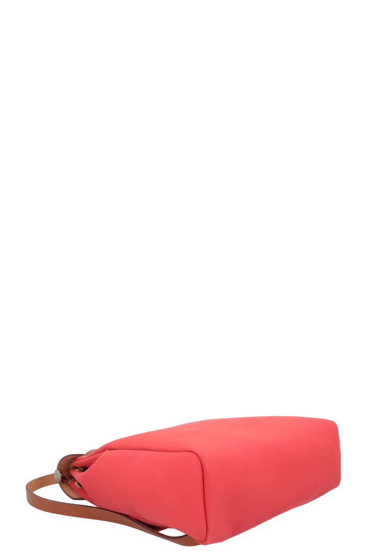 HERMÈS HerBag Zip 31 Backpack Leather Red Brown