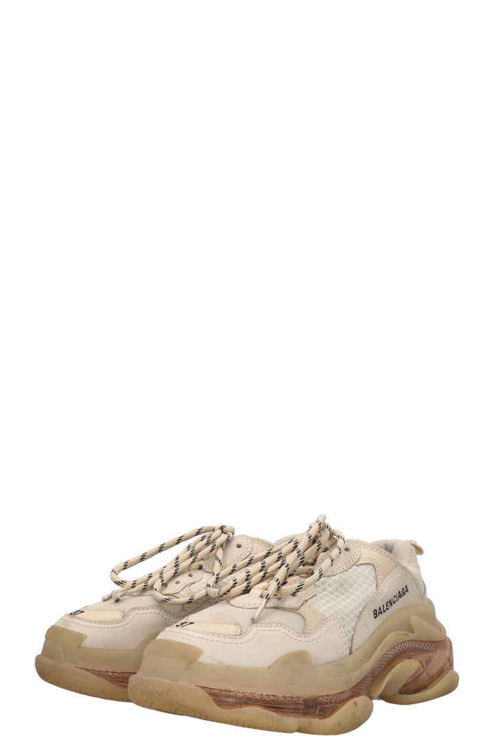 BALENCIAGA Triple S Sneaker Beige