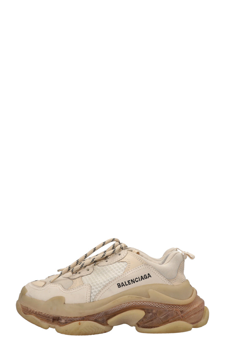 BALENCIAGA Triple S Sneaker Beige