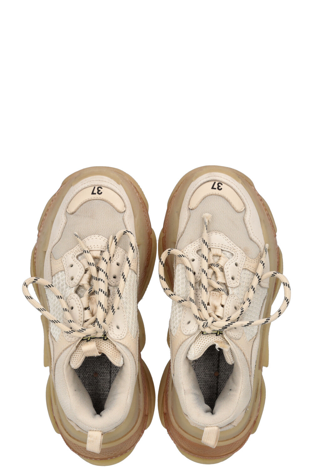 BALENCIAGA Triple S Sneaker Beige – REAWAKE