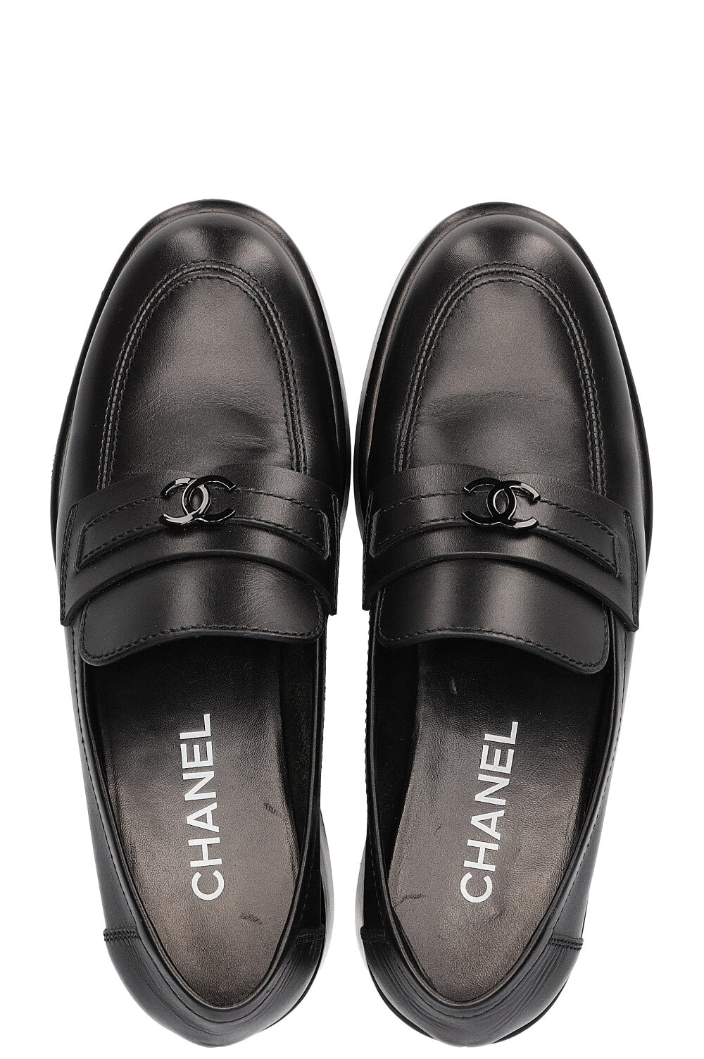 CHANEL Loafers Black