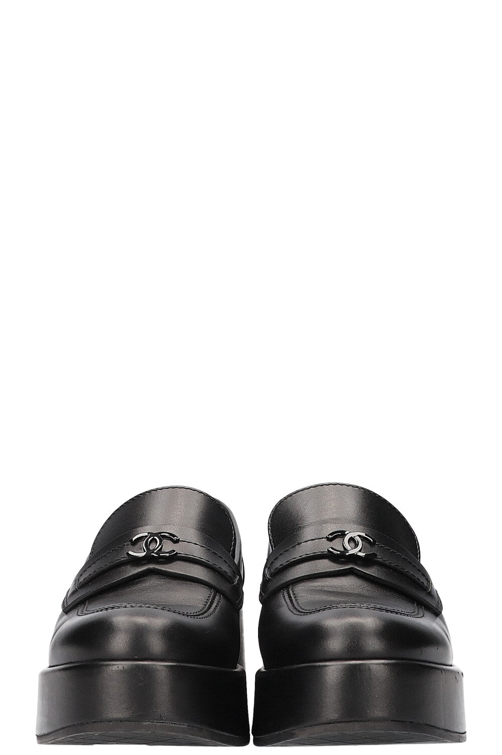 CHANEL Loafers Black