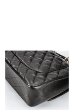 CHANEL Double Flap Bag Caviar Large