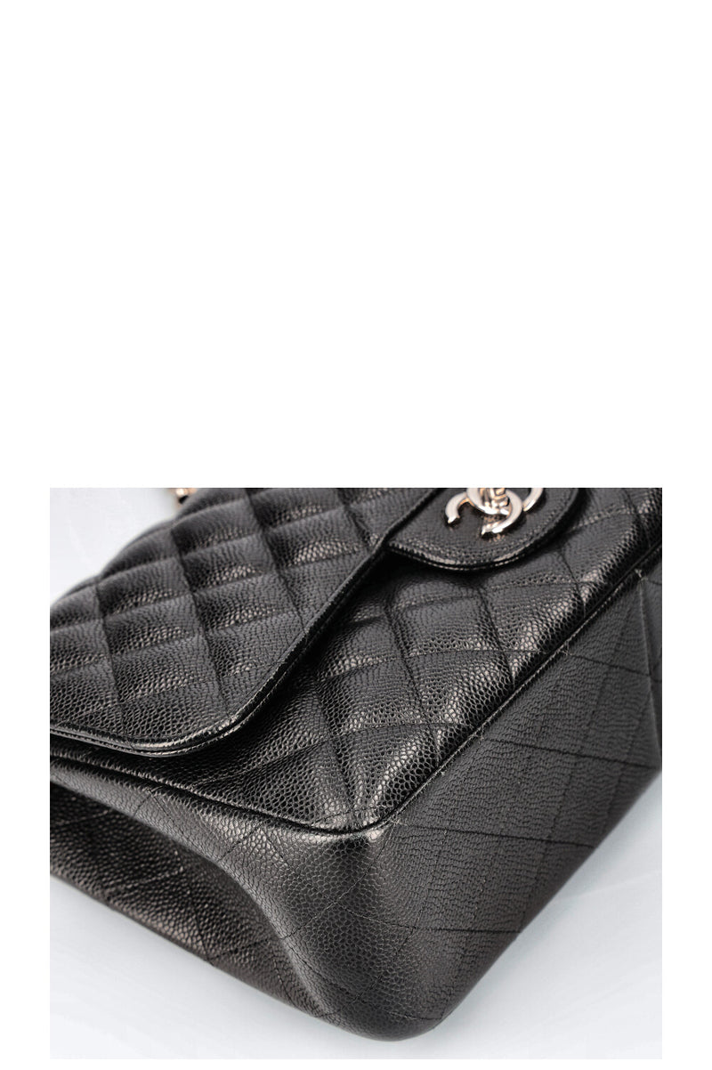 CHANEL Double Flap Bag Caviar Large