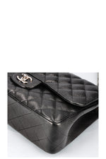 CHANEL Double Flap Bag Caviar Large