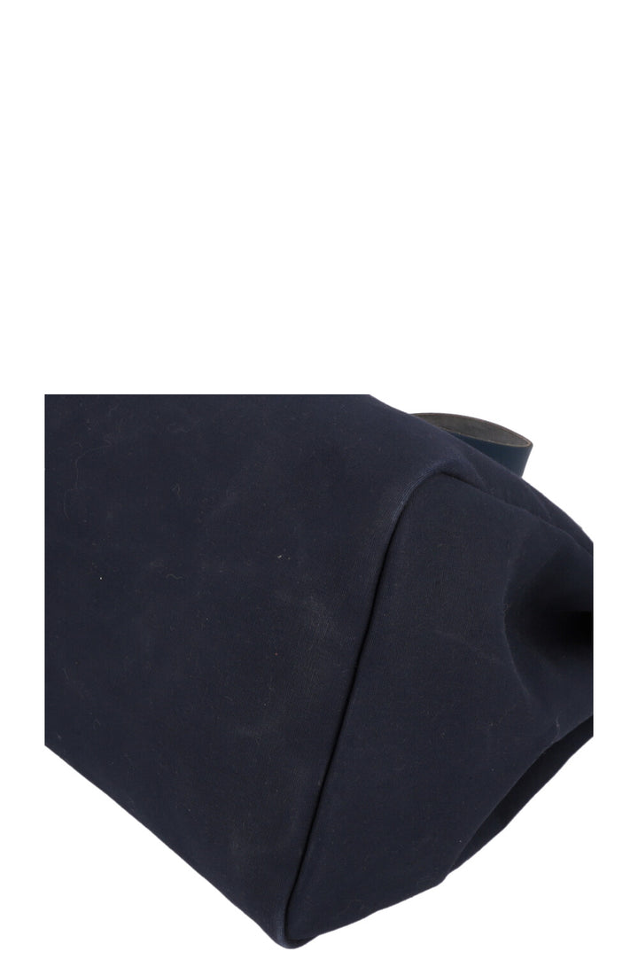 HERMÈS Herbag Voyage 50 Canvas Navy