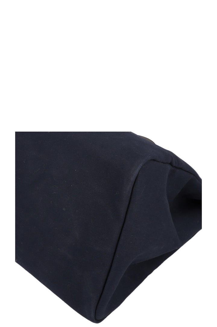 HERMÈS Herbag Voyage 50 Canvas Navy