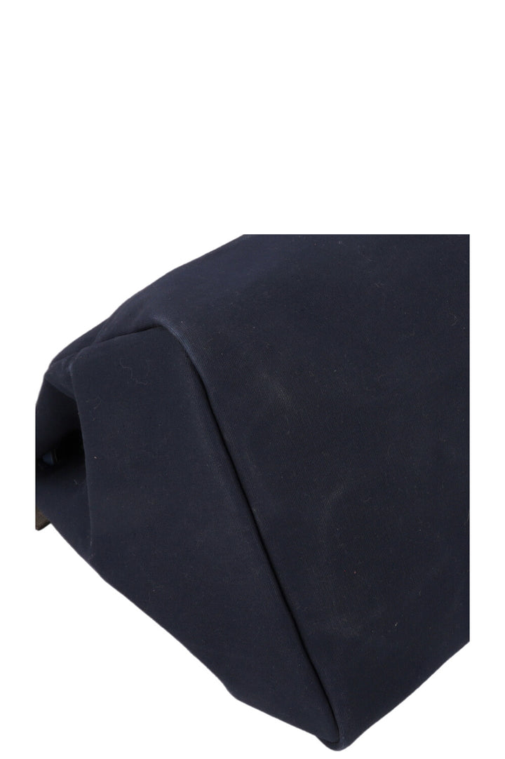 HERMÈS Herbag Voyage 50 Canvas Navy