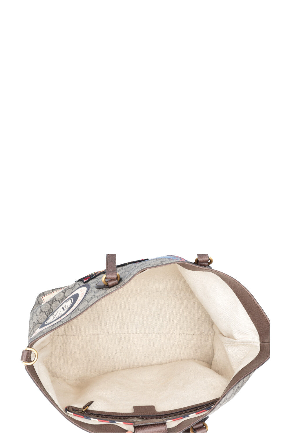 GUCCI Convertible Tote Bag GG Supreme
