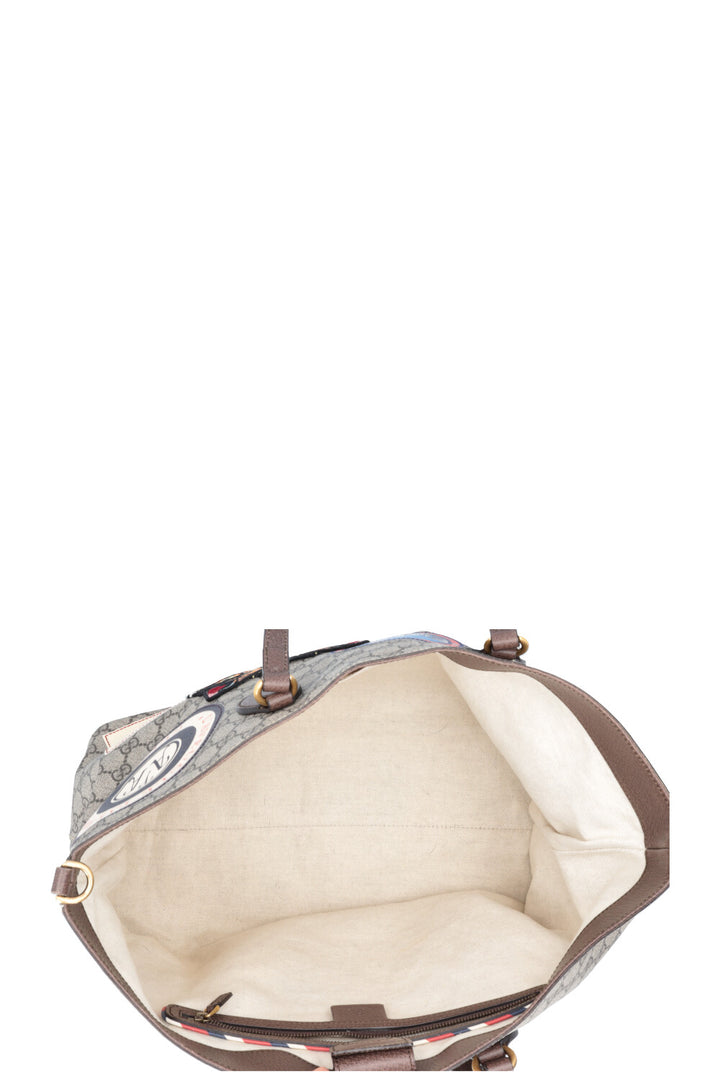 GUCCI Convertible Tote Bag GG Supreme