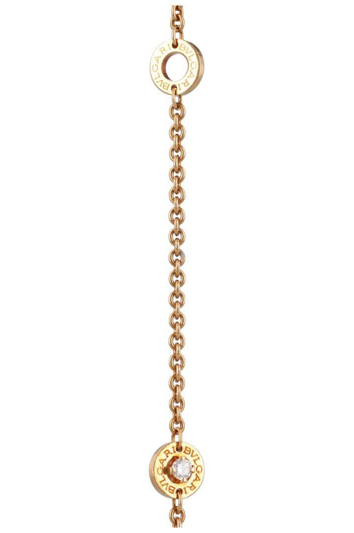 BVLGARI B.Zero Necklace 18k Yellow Gold Diamonds