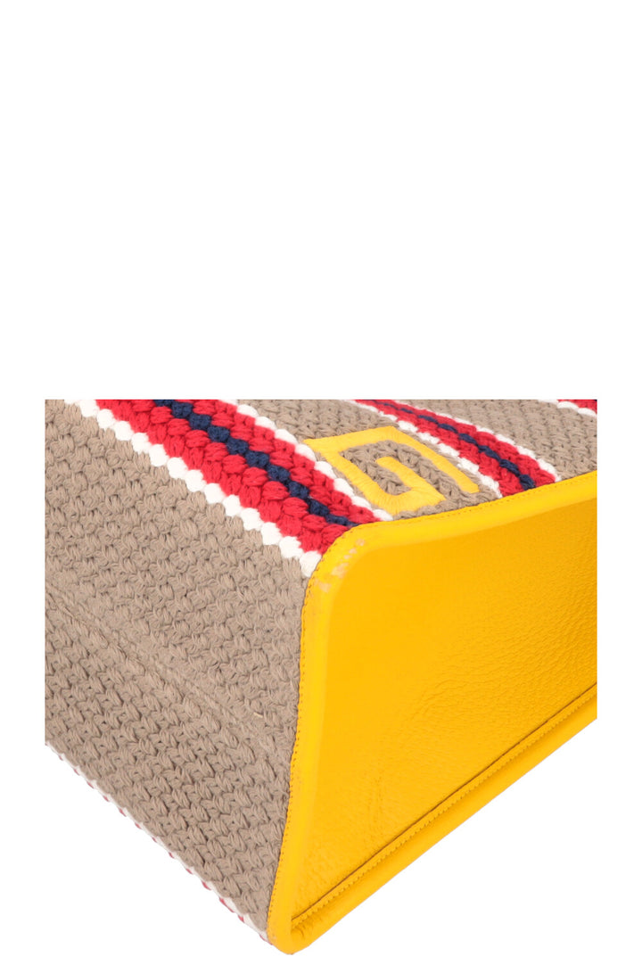 GUCCI Limited Edition Monte Carlo Crochet Tote Bag