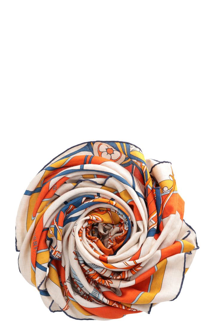 HERMÈS Coupé De Gala 140 Scarf Cashmere