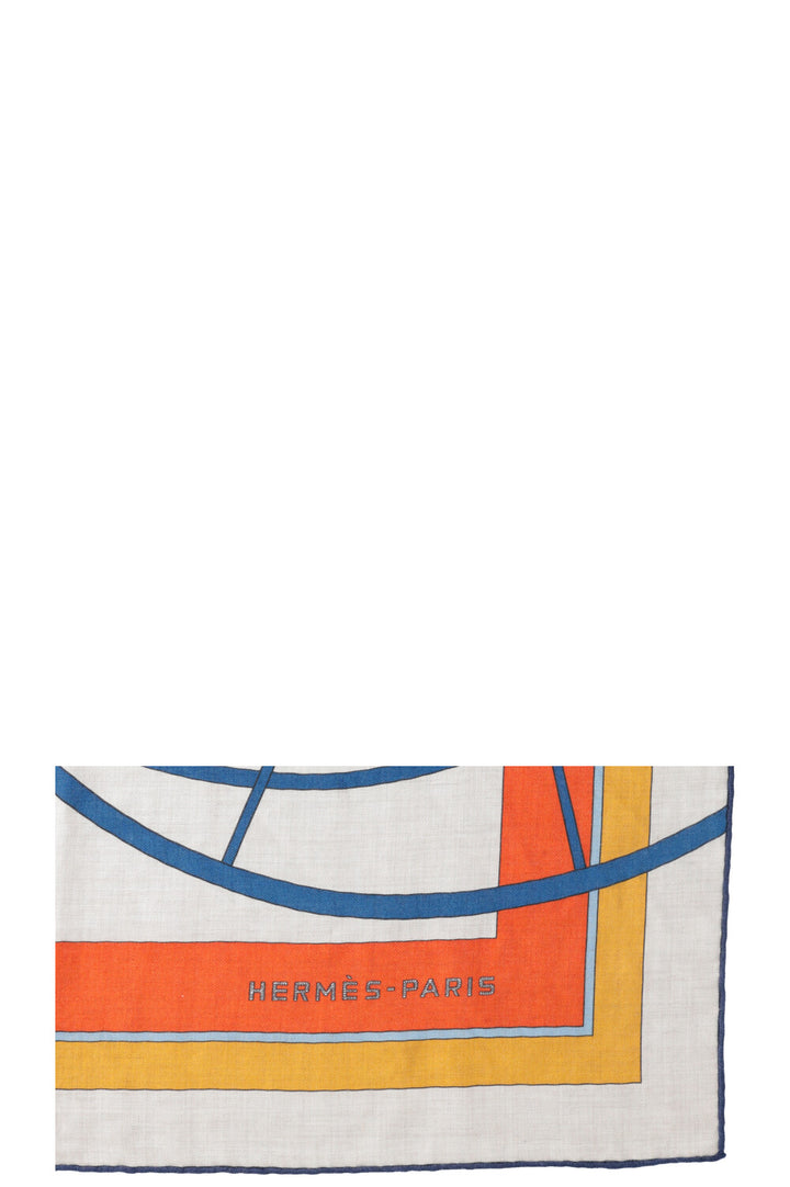 HERMÈS Coupe De Gala 140 Scarf Cashmere