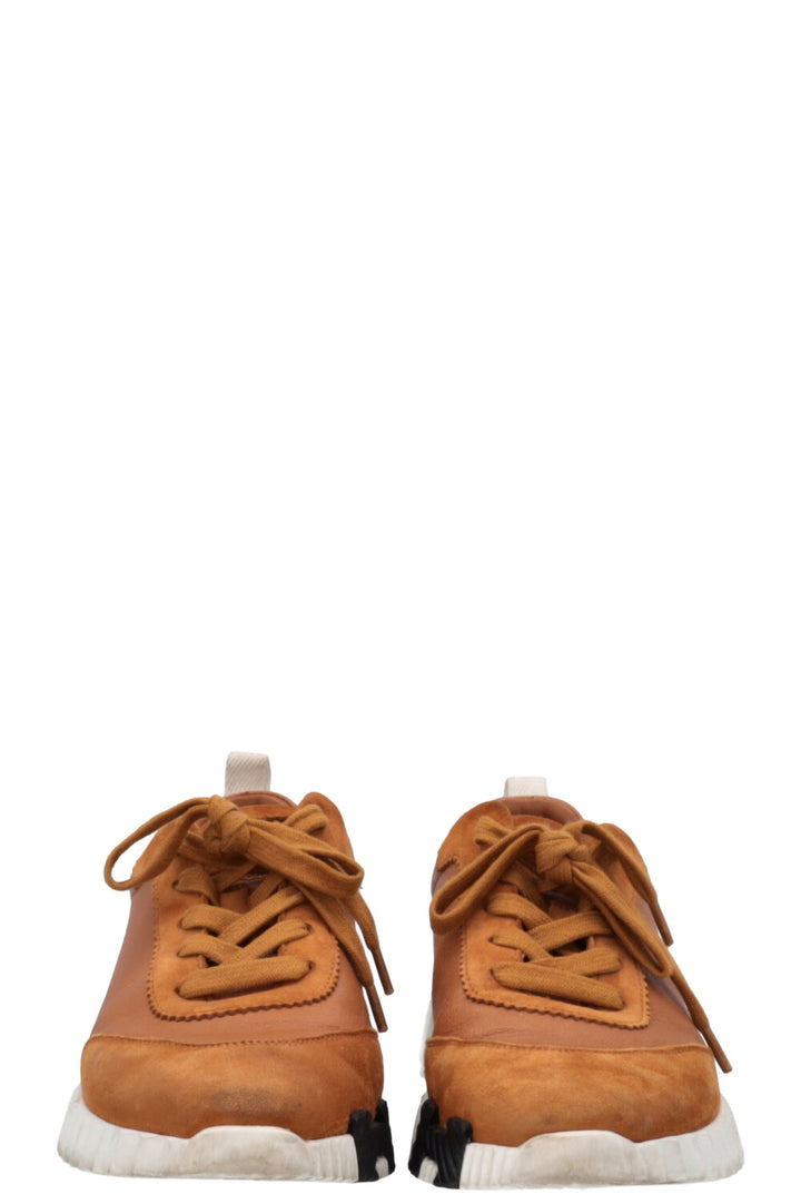HERMÈS Bouncing Sneakers Camel