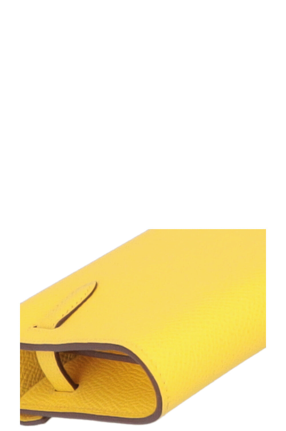 HERMES Kelly To Go Epsom Jaune Citron