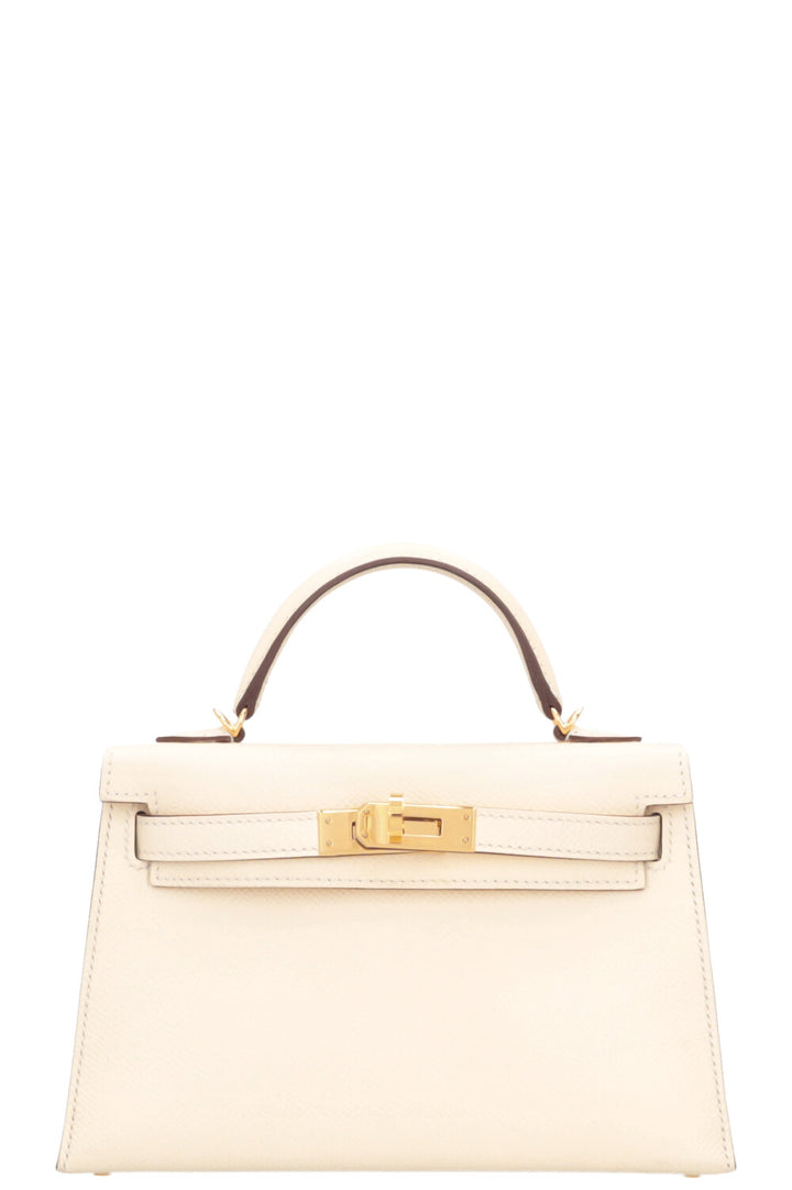 HERMÈS Mini Kelly Epsom Nata