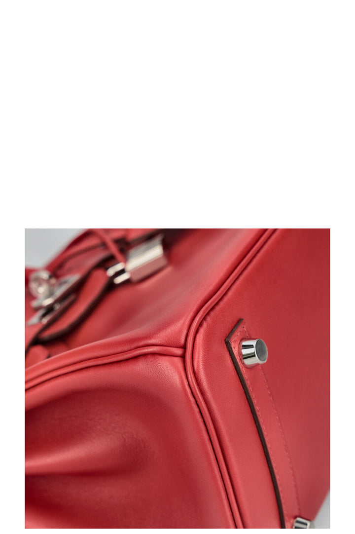 HERMÈS Birkin 25 Swift Rouge Coeur