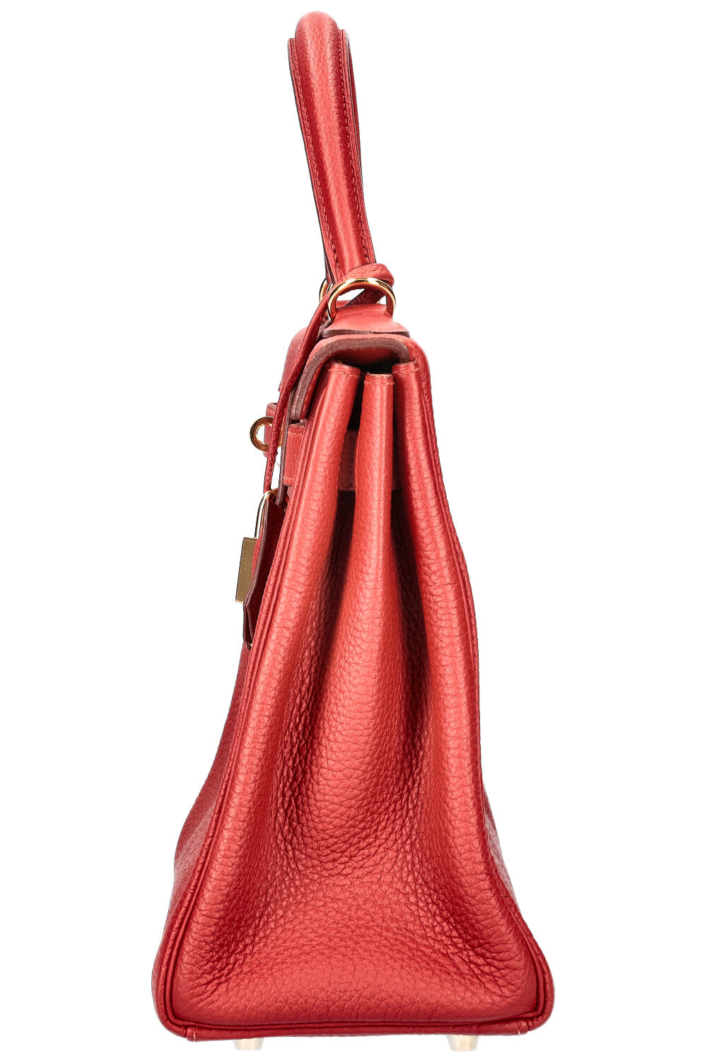 HERMÈS Kelly 28 Togo Red