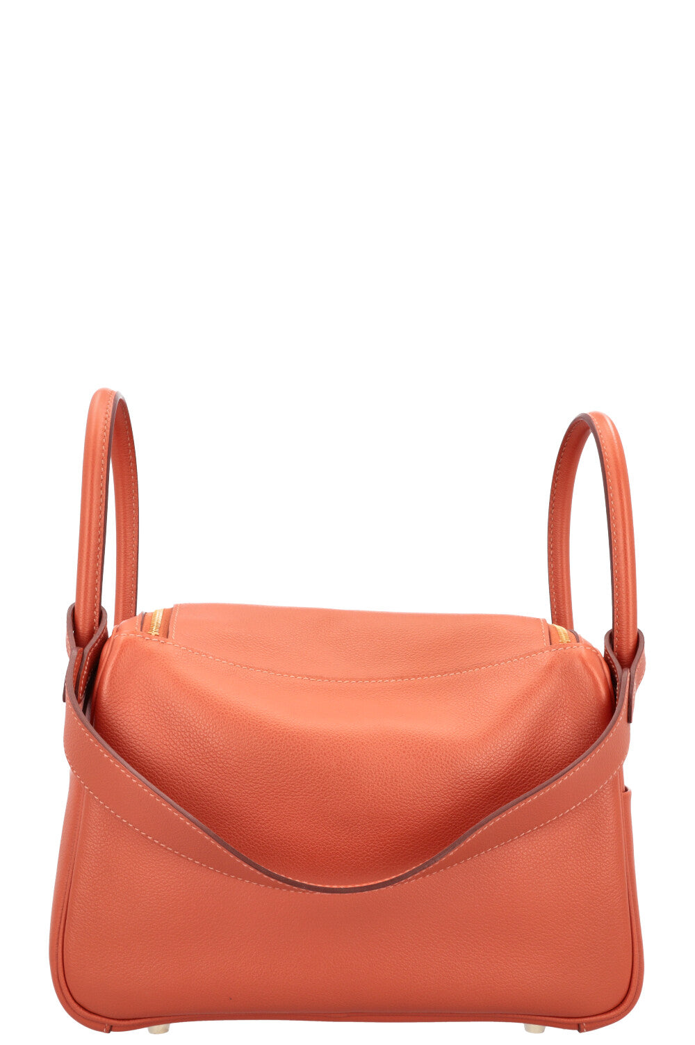 HERMÈS Lindy 26 Brick Orange