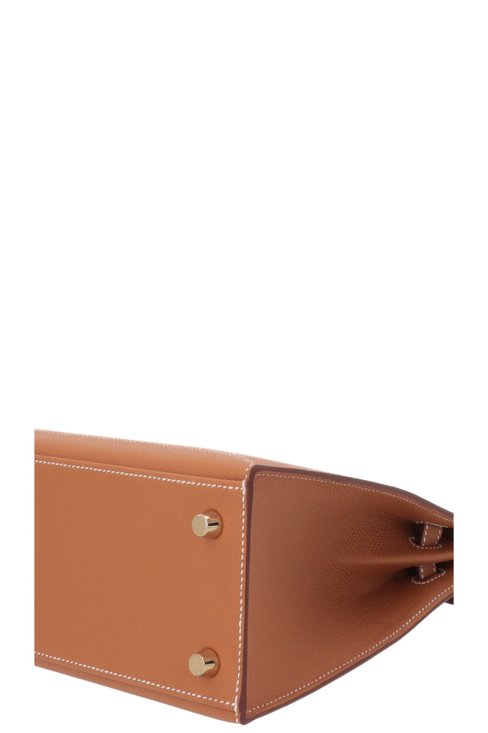 HERMÈS Kelly 25 Sellier Epsom Gold