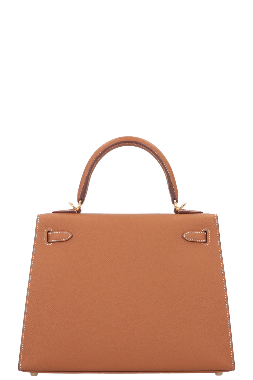 HERMÈS Kelly 25 Sellier Epsom Gold