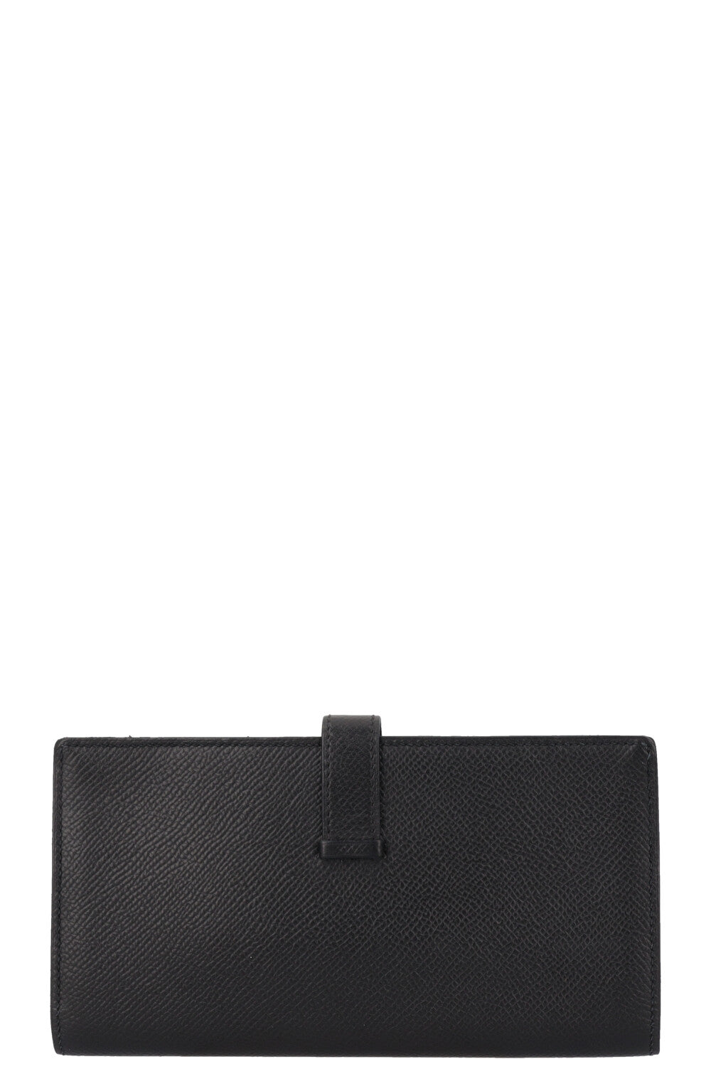 HERMÈS Bearn Soufflet Wallet Epsom Noir