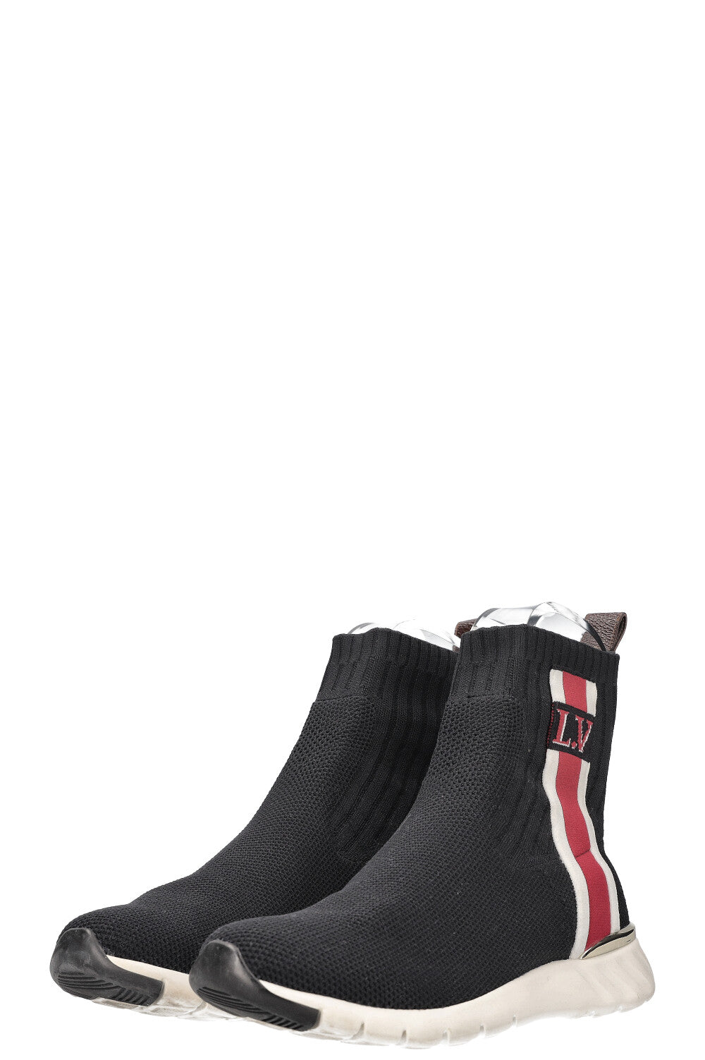 LOUIS VUITTON Aftergame Sock Sneakers Black