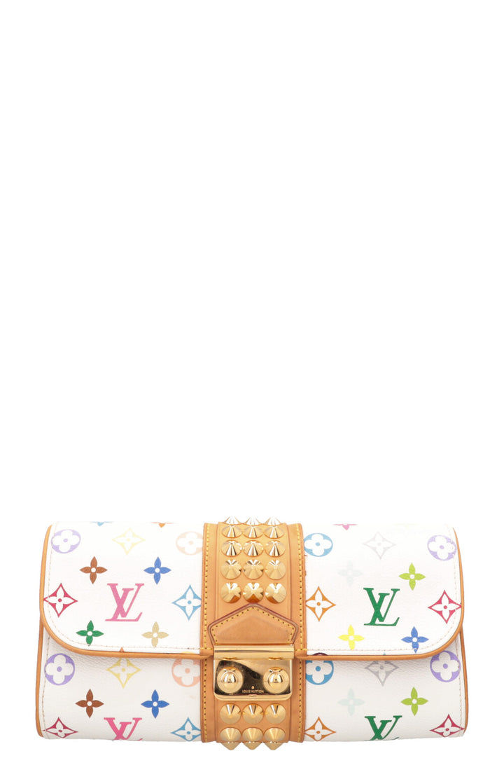 LOUIS VUITTON Courtney Clutch MNG Multicolor
