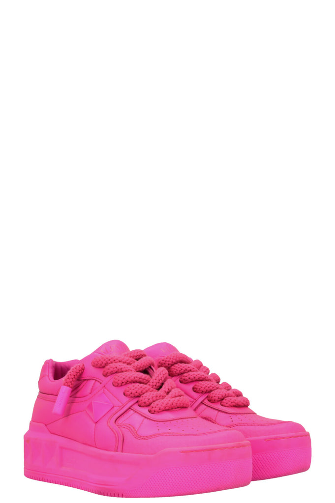 VALENTINO One Stud XL Sneakers Hot Pink REAWAKE