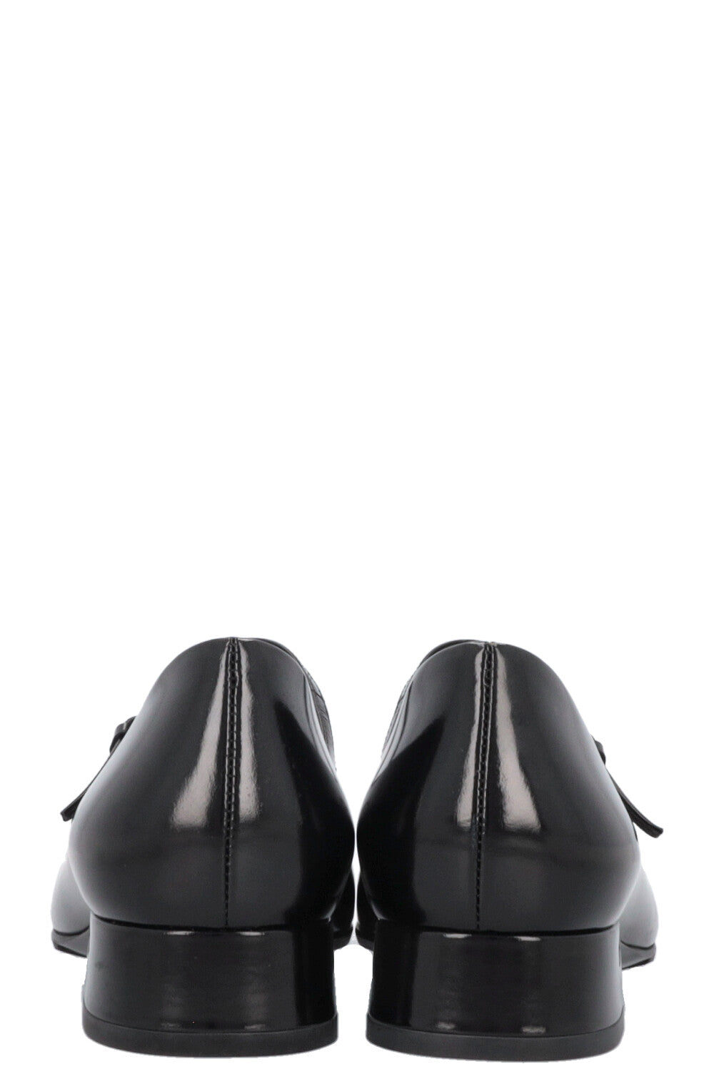 GUCCI Horsebit Mary Jane Heels Black