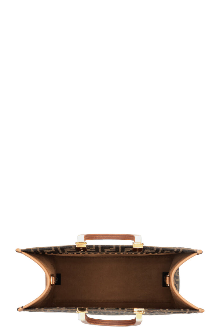 FENDI Zucca Print Sunshine Tote Bag