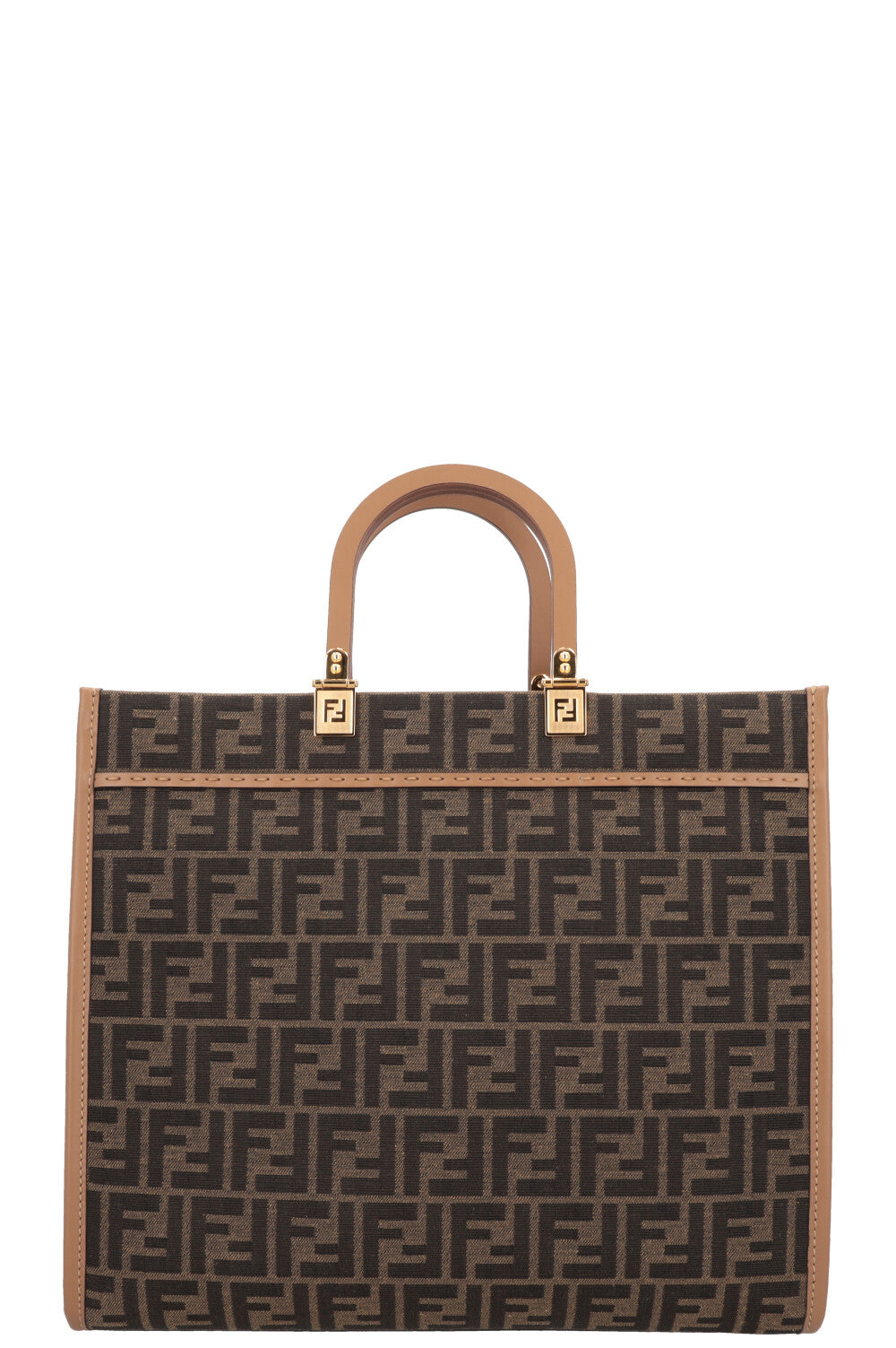 FENDI Zucca Print Sunshine Tote Bag